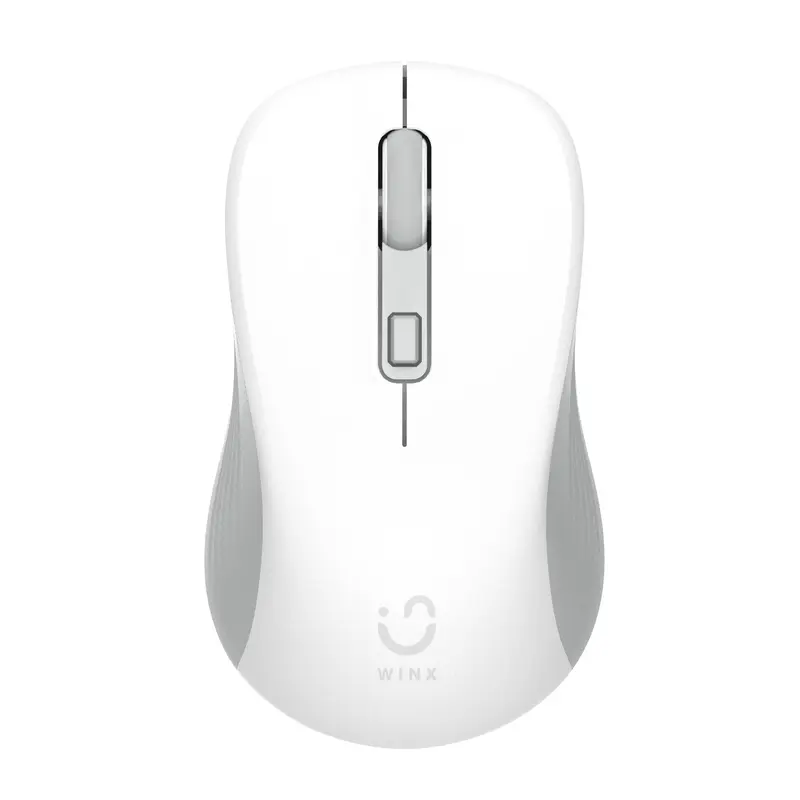 WinX CLICK Easy 1600DPI 2.4GHz Wireless Mouse White- WX-KB109