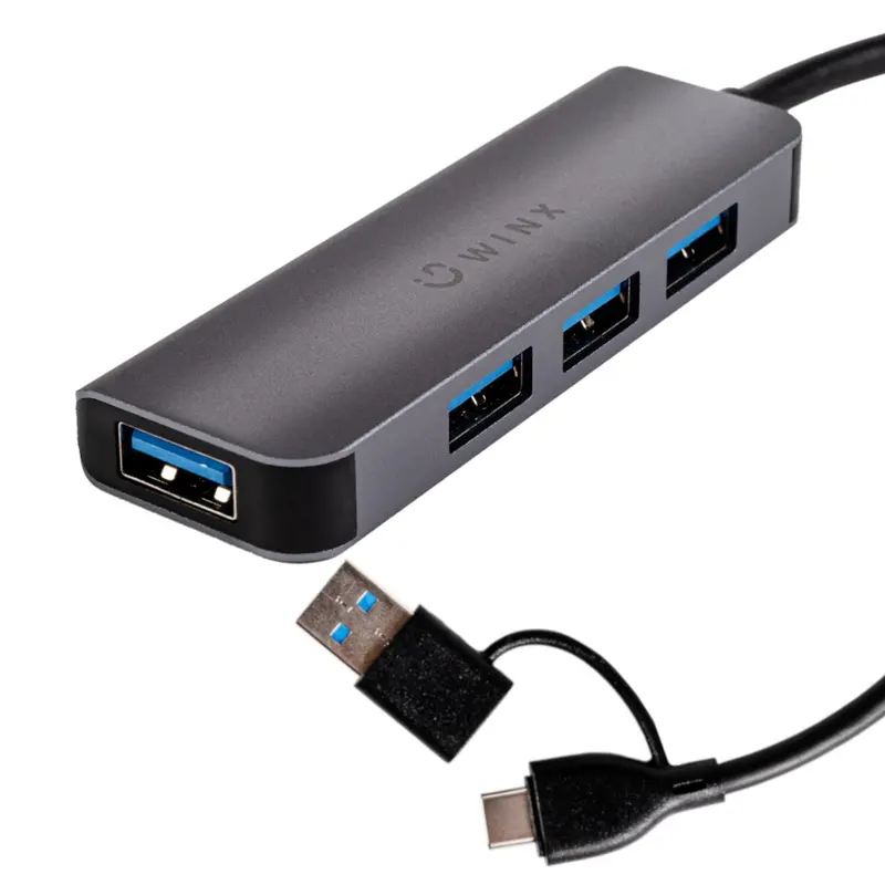 WinX CONNECT Simple USB/Type-C Hub - WX-HB109