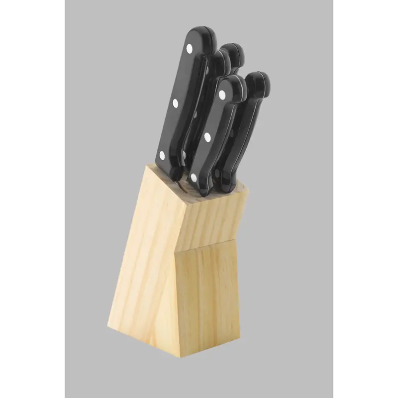 Casa CAKBS22 Torino 5pc Knife Block Set