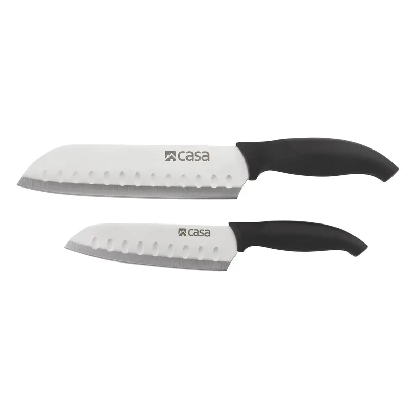 Casa CAKS04 Napoli 2pc Santoku Knife Set