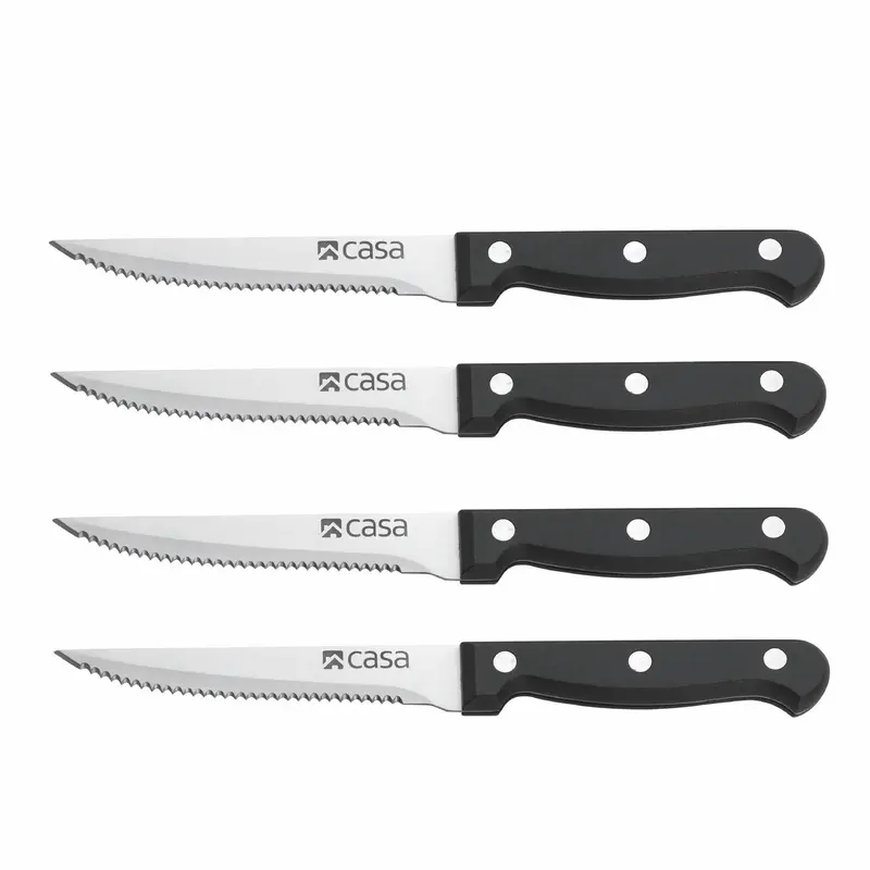 Casa CAKS07 Como 4pc Steak Knife Set