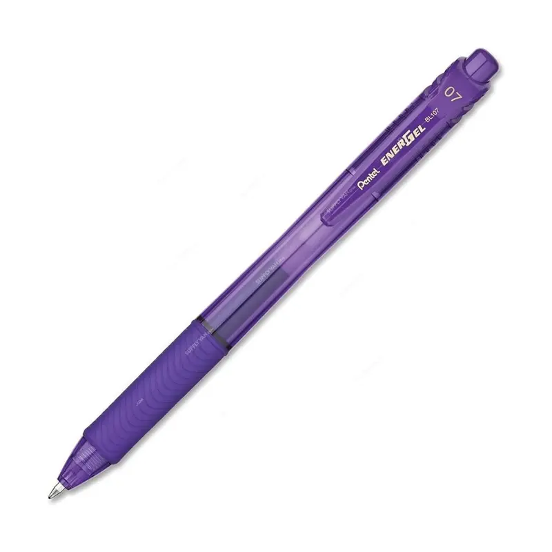 Pentel BL107 0.7 Energel X Retractable Gel Roller Pen - Violet
