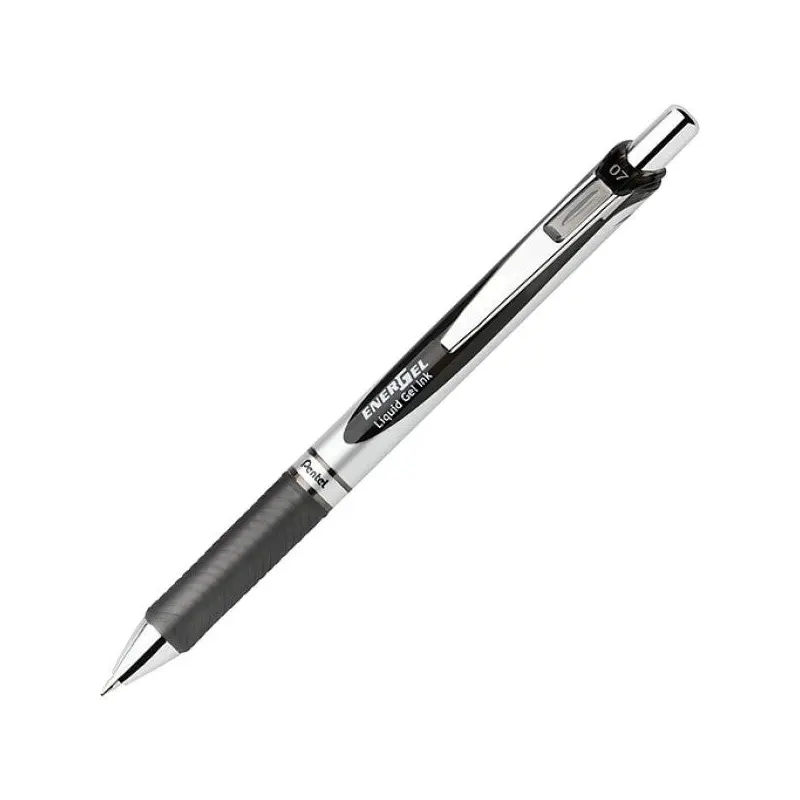Pentel BL77A Energel 0.7mm Retractable Gel Rollerbal Pen - Black