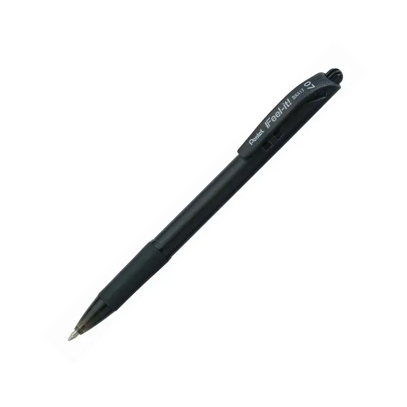 Pentel BX417-A Feel-It Retractable Pen 0.7 - Black