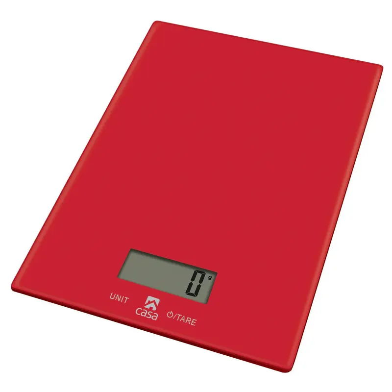 Casa CKSG01R Digital Kitchen scale - Red