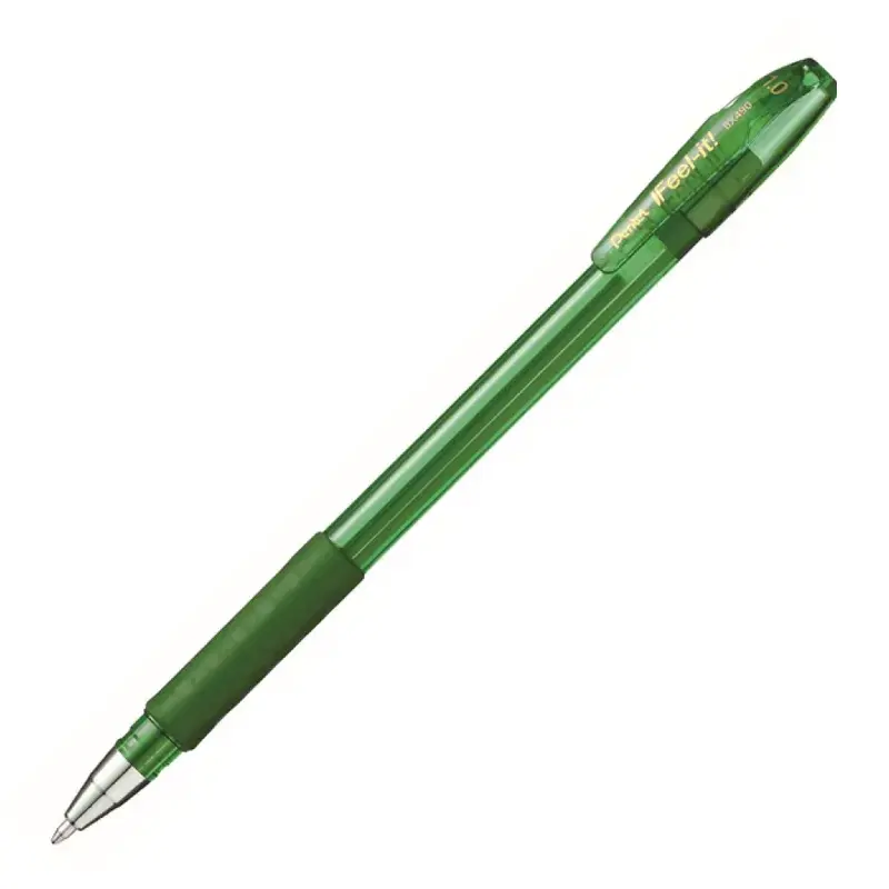 Pentel BX490-D IFeel-It Ballpoint Pen 1.0mm - Green