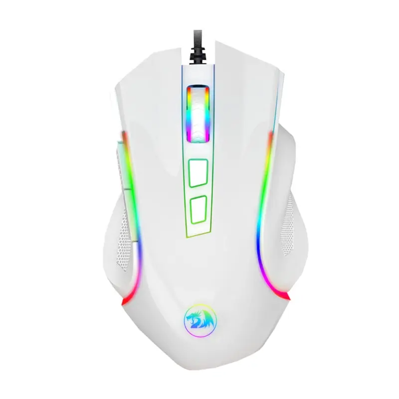 Redragon GRIFFIN 7200DPI Gaming Mouse White - RD-M607W