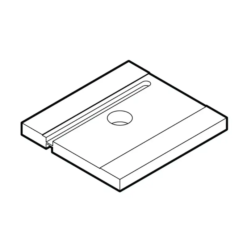 Sherline Lathe Riser Plate for 8" Table