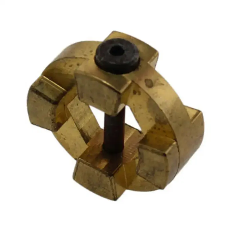 AndyMark 4 Tooth 0.5in. Hex Bore Bronze Dog Gear