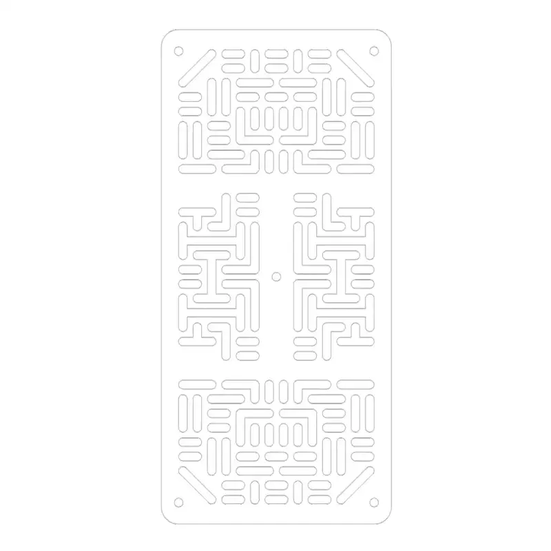 Pololu RP5/Rover 5 Expansion Plate RRC07A (Narrow) Transparent Clear