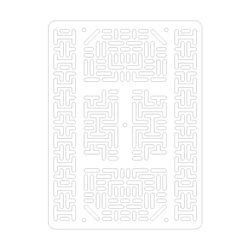 Pololu RP5/Rover 5 Expansion Plate rrc07b (Wide) Solid White