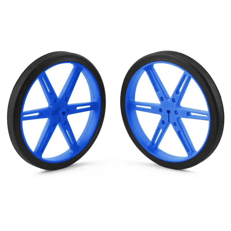 Pololu Wheel 8010mm Pair - Blue