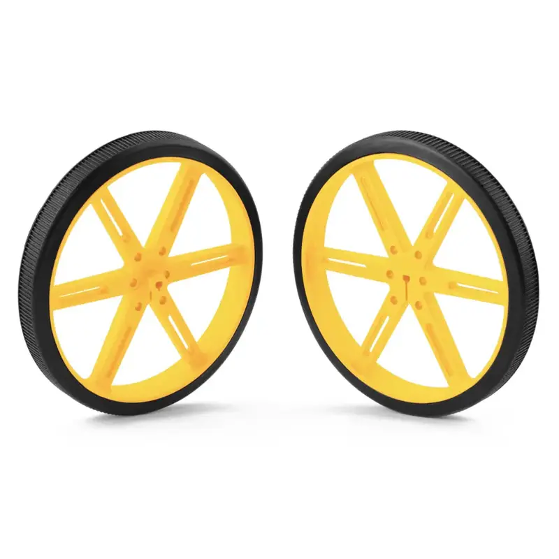 Pololu Wheel 9010mm Pair - Yellow