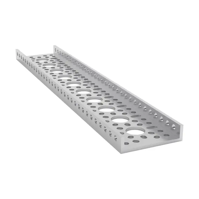 ServoCity 1121 Series Low-Side U-Channel (10 Hole, 264mm Length)