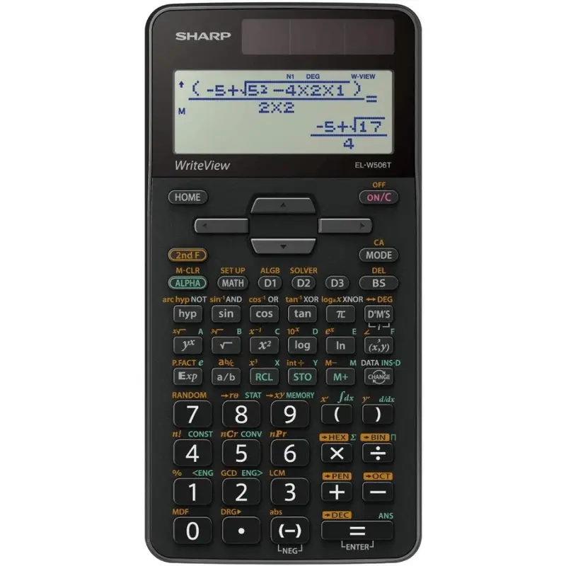 Sharp EL-W506TB GREY Advanced Scientific Calculator