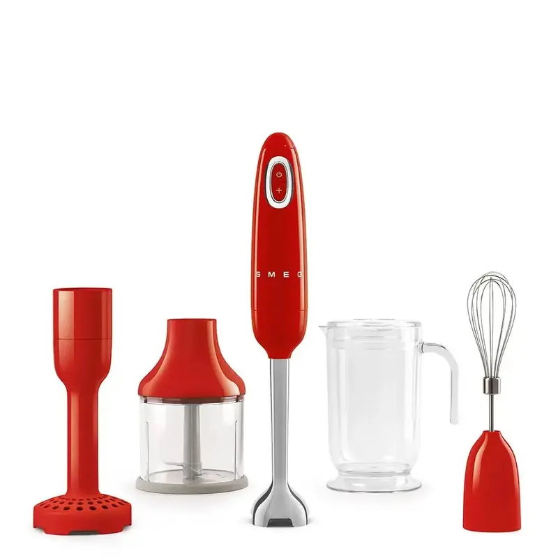 Smeg HBF02RDSA 50's Retro Style Hand Blender - Red