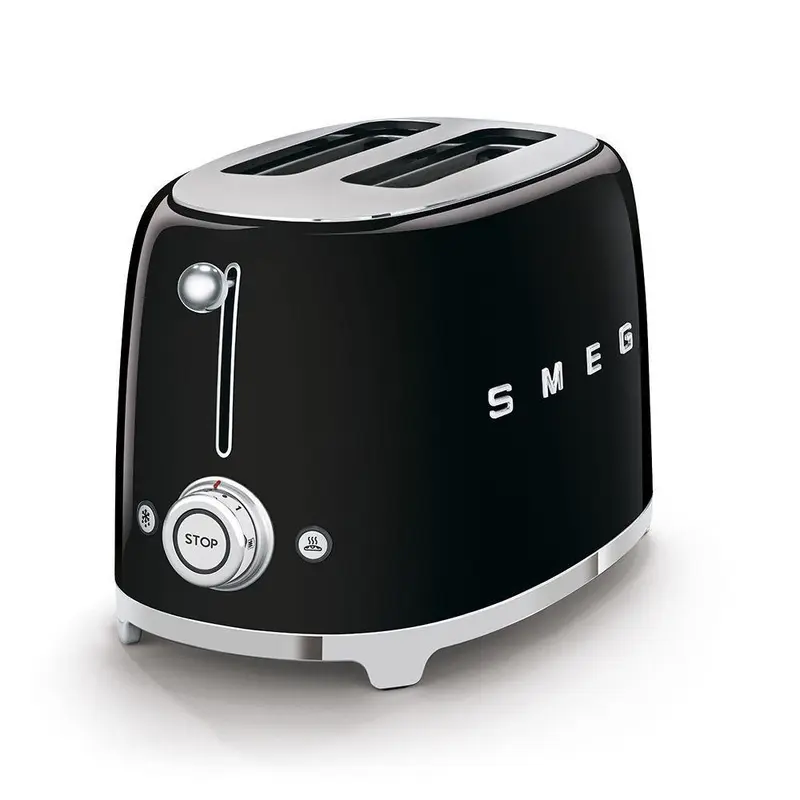 Smeg TSF01BLSA 50's Retro Style  2 Slice Toaster - Black