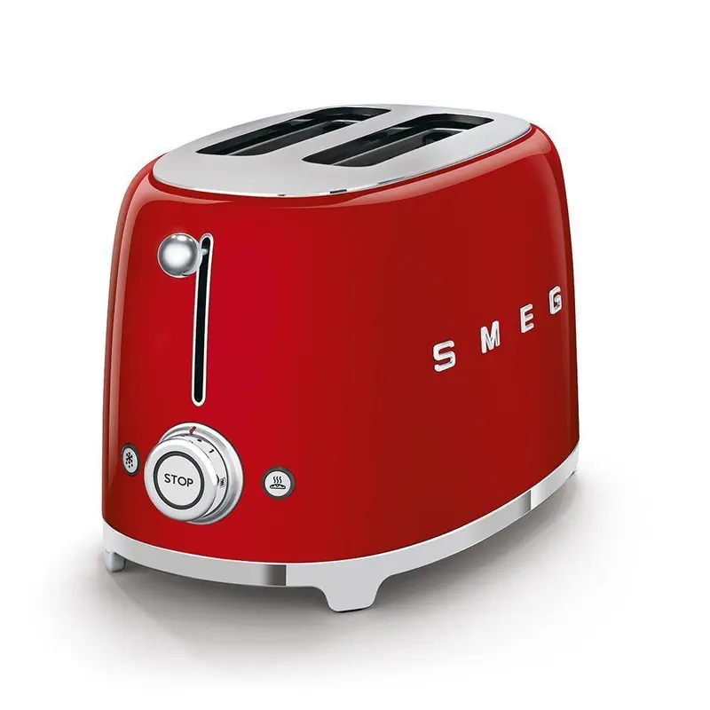 Smeg TSF01RDSA 50's Retro Style 2 Slice Toaster - Red