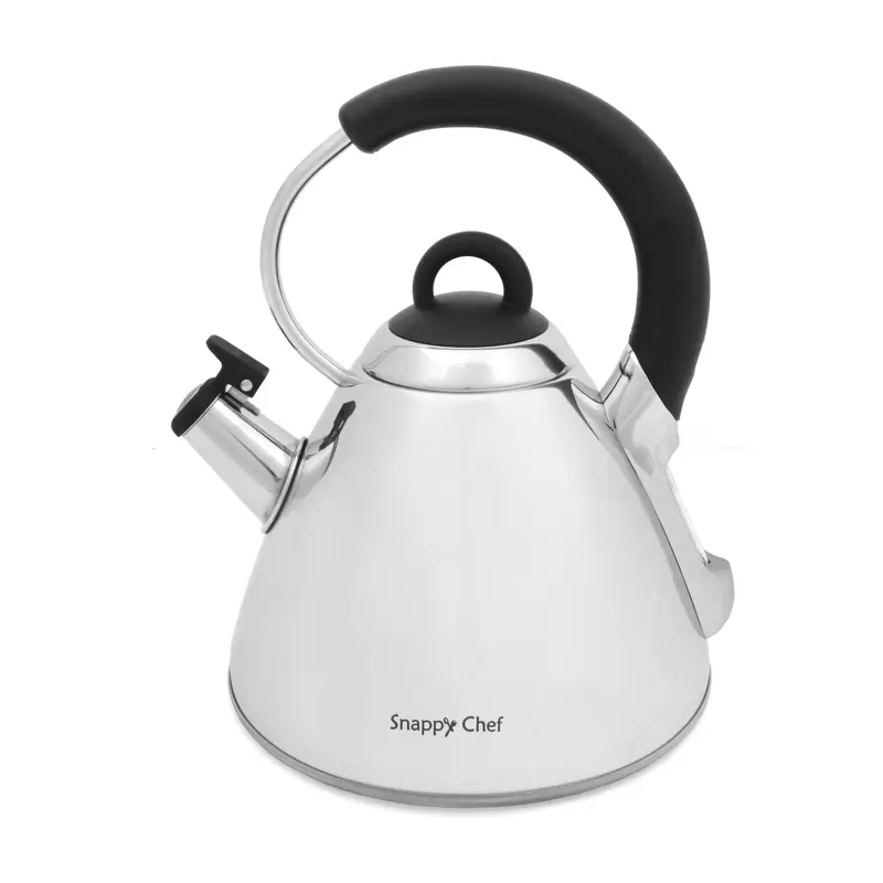 Snappy Chef Whistling Kettle - Silver KESI002