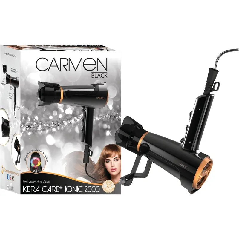 Carmen 5169 Kera-Care Ion 2000 Hair Dryer