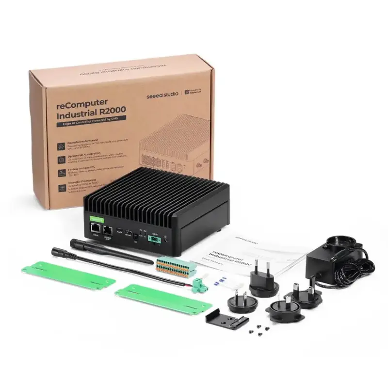 SeeedStudio reComputer Industria R2045-10 Raspberry Pi Edge AI/IOT Controller 16GB