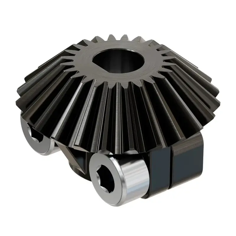 ServoCity Clamping Miter Gear (6mm D-Bore, 24 Tooth, MOD 1)