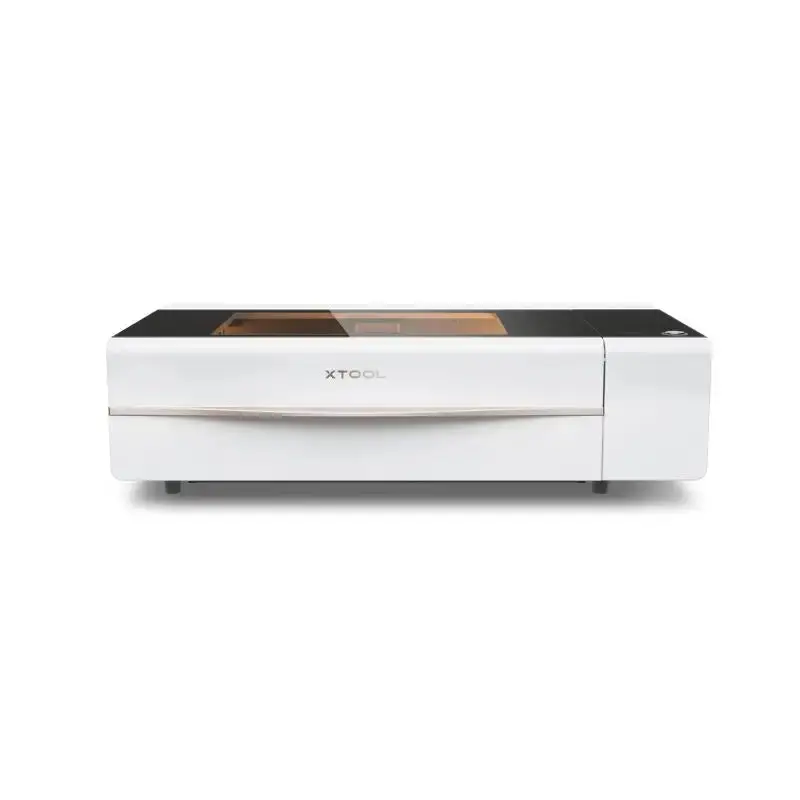 xTool P2S 55W Desktop CO2 Laser Cutters w/ Versatile Bundle (White)