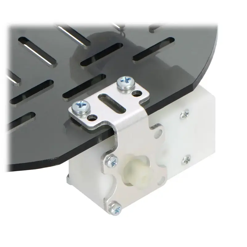 Pololu Extended Stamped L-Bracket Pair for Plastic Gearmotors