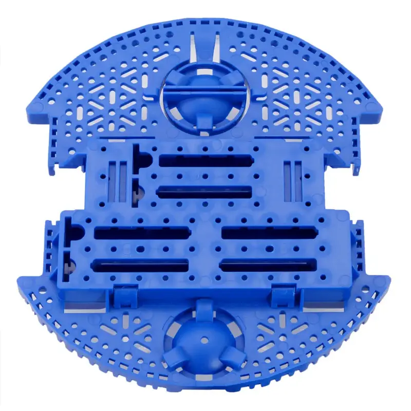 Pololu Romi Chassis Base Plate - Blue