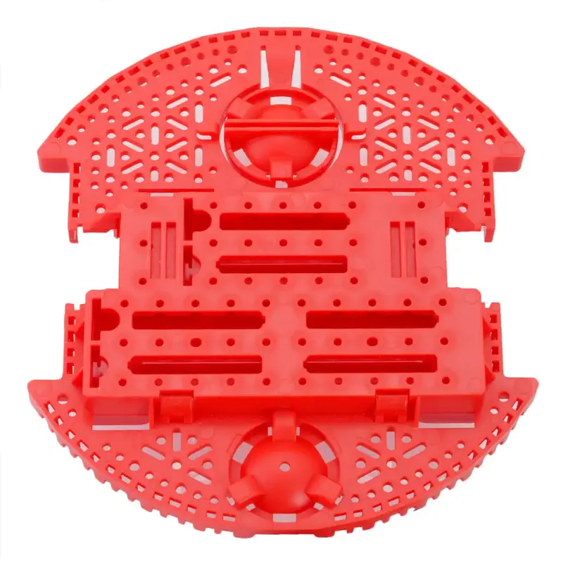 Pololu Romi Chassis Base Plate - Red