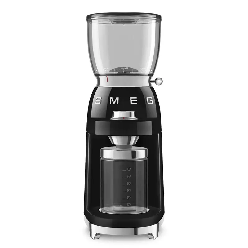 Smeg CGF01BLSA 50" Retro Style Coffee Grinder - Black