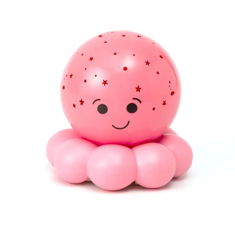 Cloud-B Twinkles To Go Baby Pink Octo Nightlight