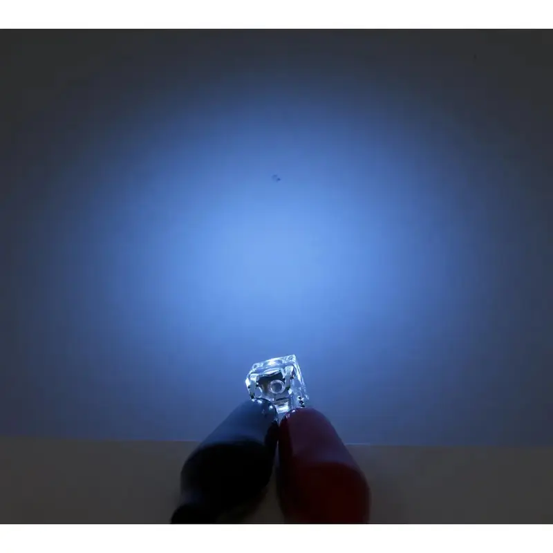 Phidgets 5mm 4 Chip Super Flux White (Bag of 5)