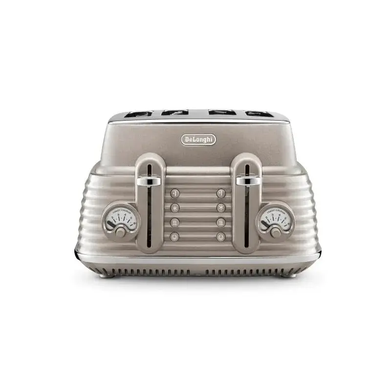 Delonghi CTZS4003.BG Scultura 4 Slice Toaster - Beige