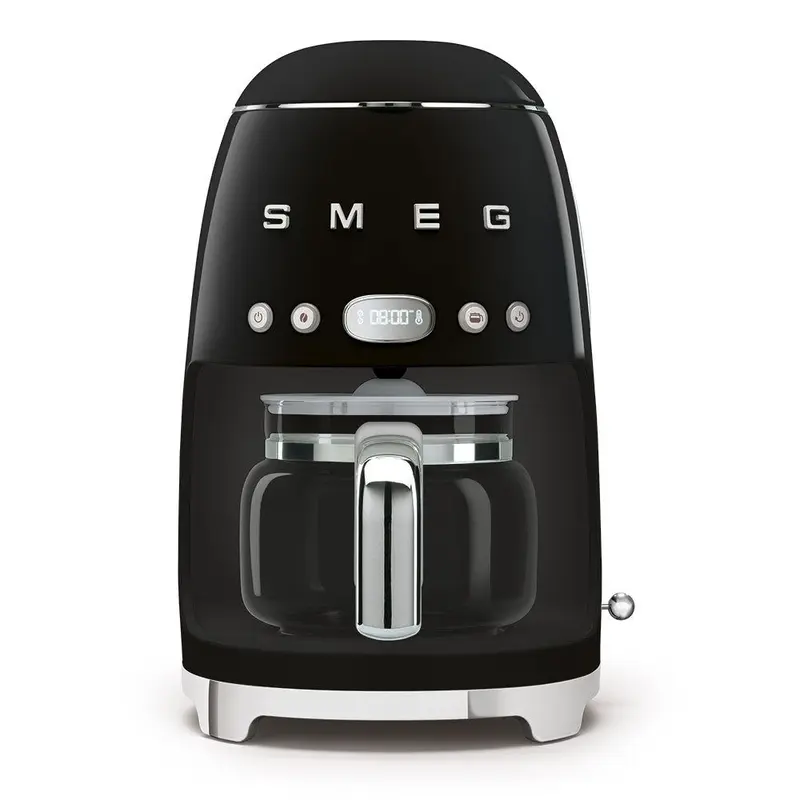 Smeg DCF02BLEU Drip Coffee Machine - Black