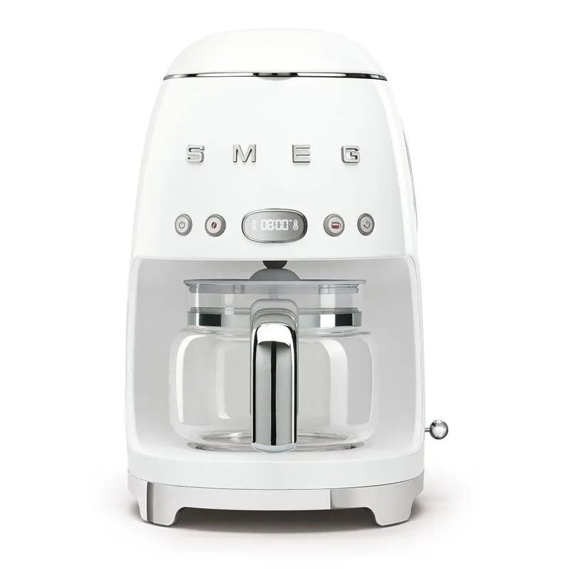 Smeg DCF02WHSA Drip Coffee Machine - White