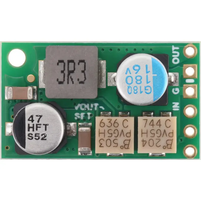 Pololu 1.4-7V, 3.4A Fine-Adjust Step-Down Voltage Regulator W/ Adjustable Low-Voltage Cutoff D30V30MALCMA