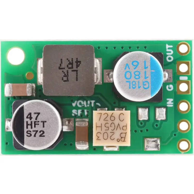 Pololu 4.2-15V, 3A Fine-Adjust Step-Down Voltage Regulator D30V30MAS
