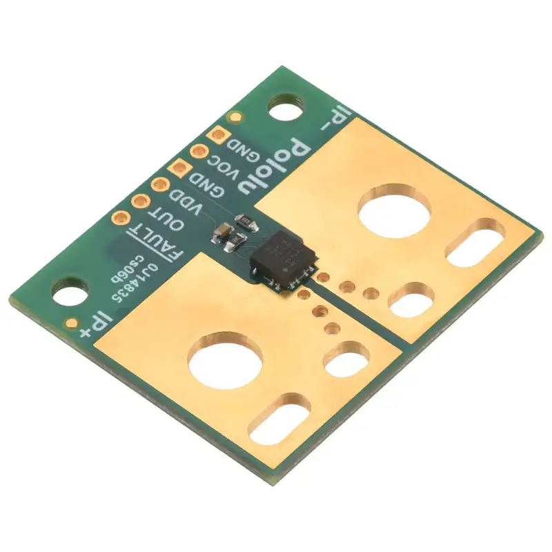 Pololu ACS37220LEZATR-100B5 Current Sensor Large Carrier -100A to +100A, 5V