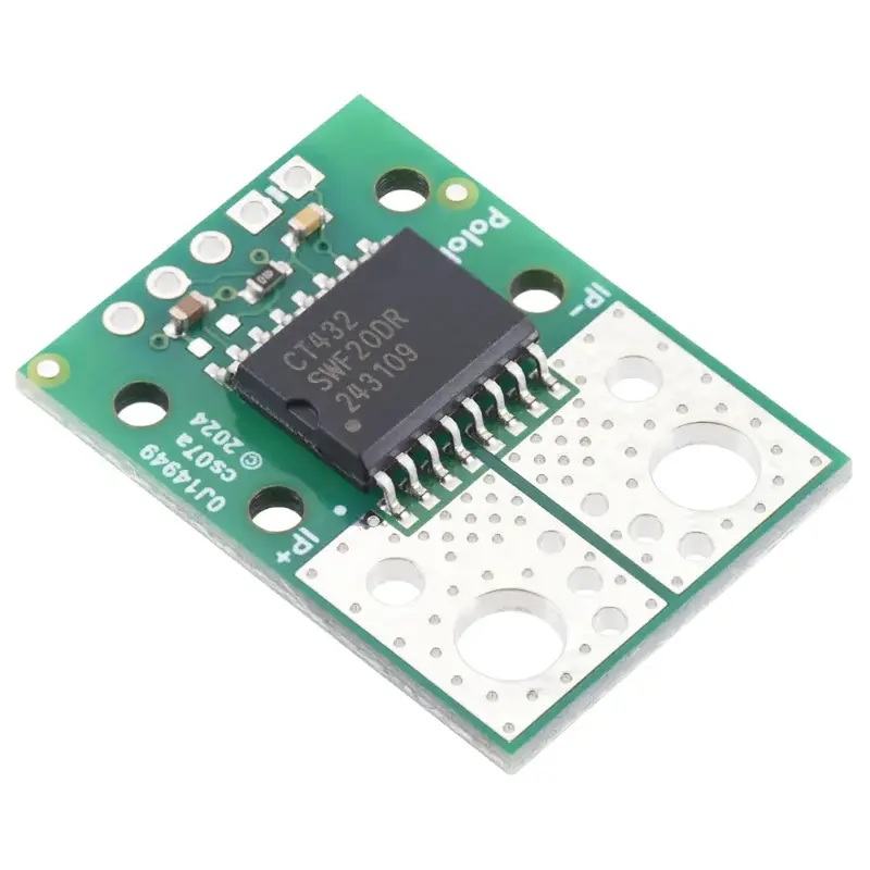 Pololu CT432-HSWF20DR TMR Current Sensor Compact Carrier 0A to 20A, 5V