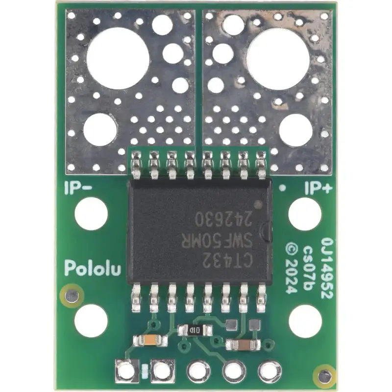 Pololu CT432-HSWF50MR TMR Current Sensor Compact Carrier -50A to +50A, 5V