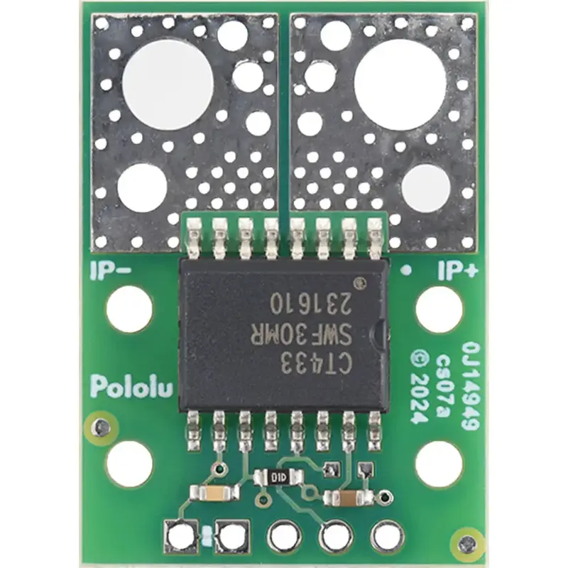 Pololu CT433-HSWF30MR TMR Current Sensor Compact Carrier -30A to +30A, 3.3V