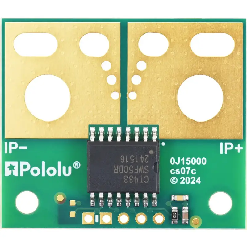 Pololu CT433-HSWF50DR TMR Current Sensor Large Carrier 0A to 50A, 3.3V