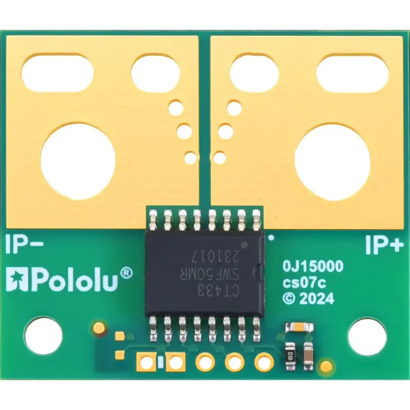 Pololu CT433-HSWF50MR TMR Current Sensor Large Carrier -50A to +50A, 3.3V