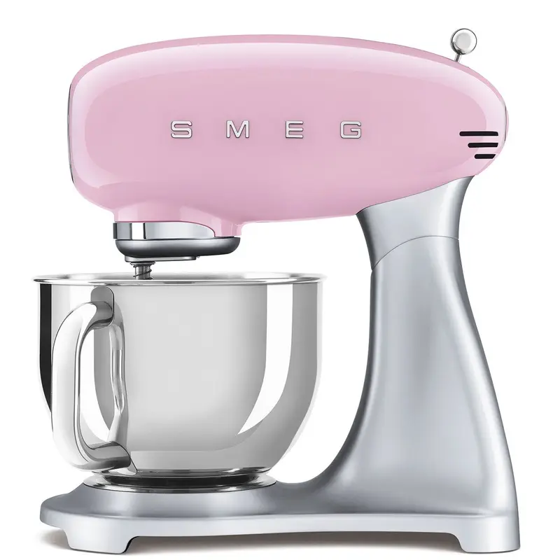 Smeg SMF02PKEU 50's Style Retro Stand Mixer - Pink