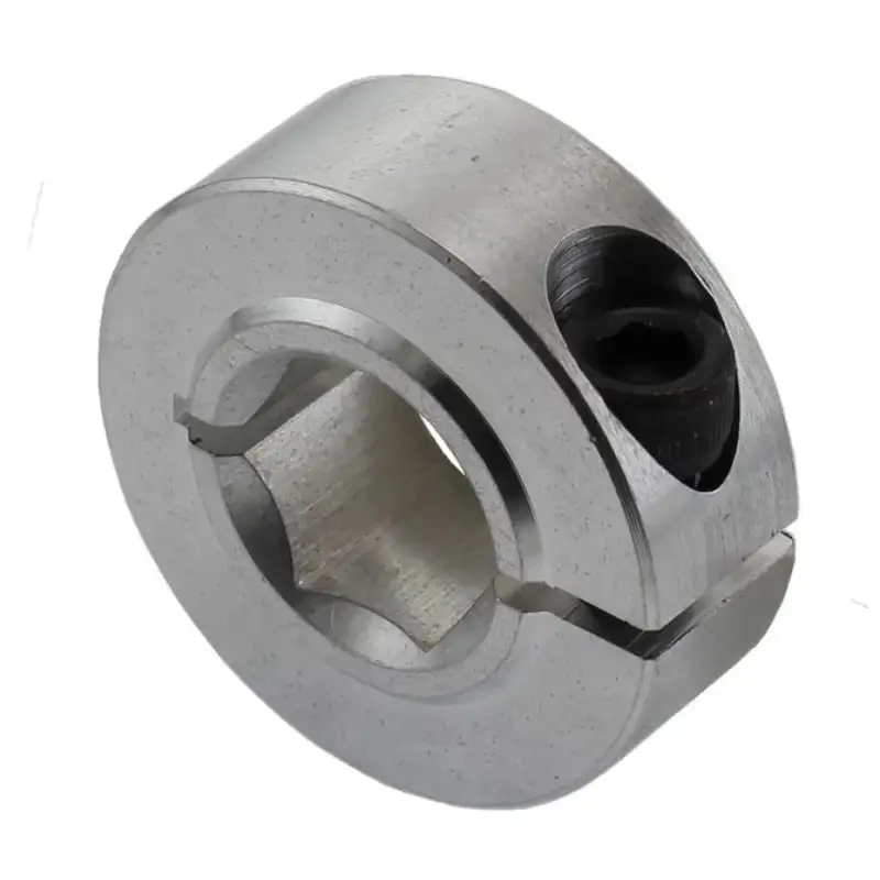 AndyMark 1/2 in. Hex Collar Clamps Silver, HD (0.5 in.), 1 Part