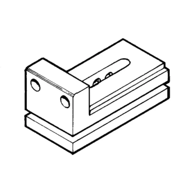 Sherline Vise Body (Compatible w/ Mill Vises Made After March 1993)
