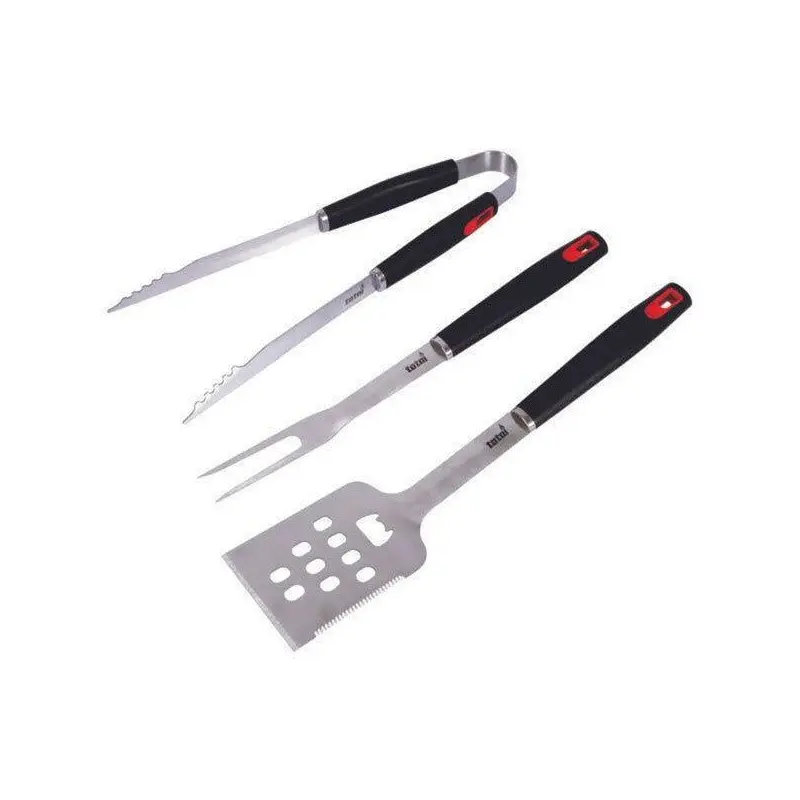 Totai - 3 Piece Stainless Steel Braai Accesory Set