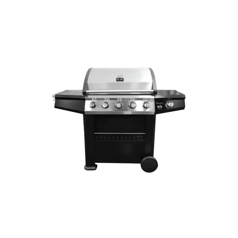 ALVA Finesse 5 Burner Gas BBQ With Side Burner