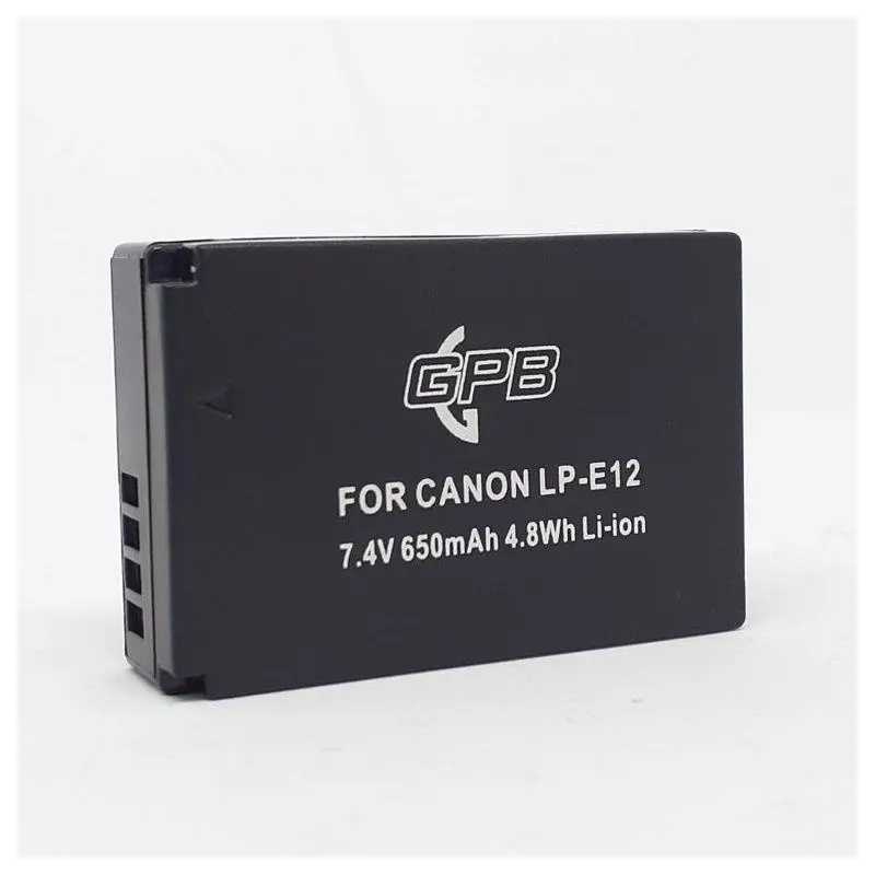 GPB LP-E12 Rechargeable Digital Camera Battery for Canon
